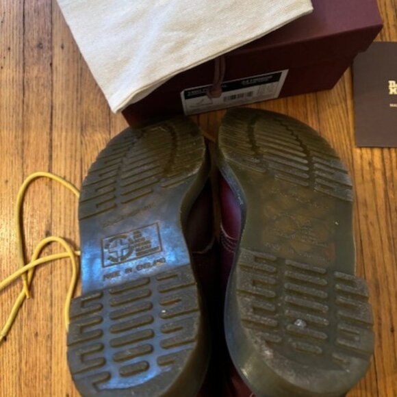 Dr. Martens English made Red size 10US - Picture 7 of 7